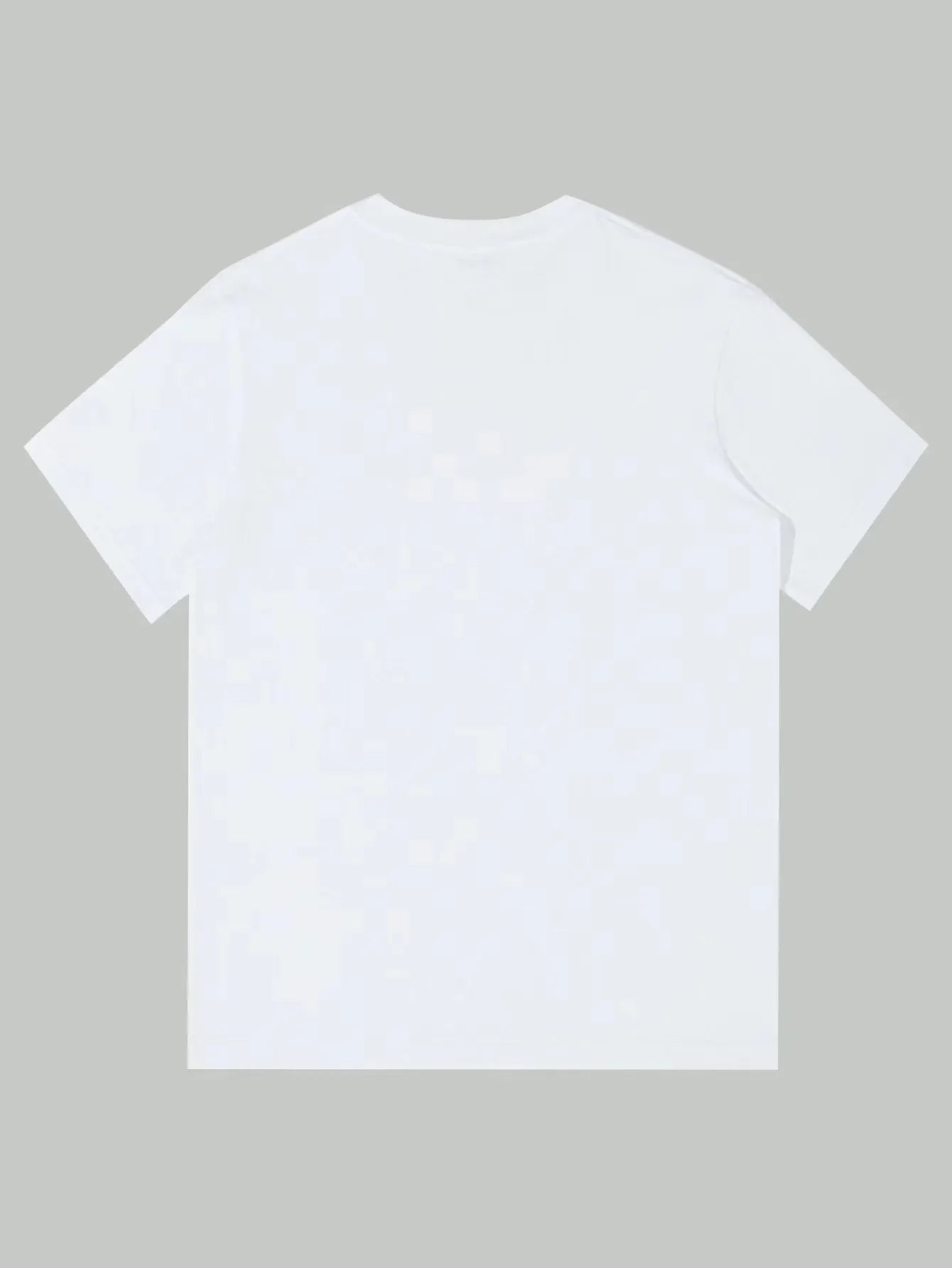 Mens Graphic Tees - 180G Pure Cotton Single-Sided Printed Crew Neck Short Sleeve T-Shirt - Regular Fit