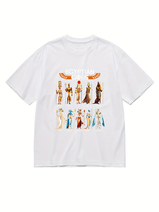 Egyptian Gods Ancient Mythology Pharaoh Anubis Thoth Horus T-Shirt