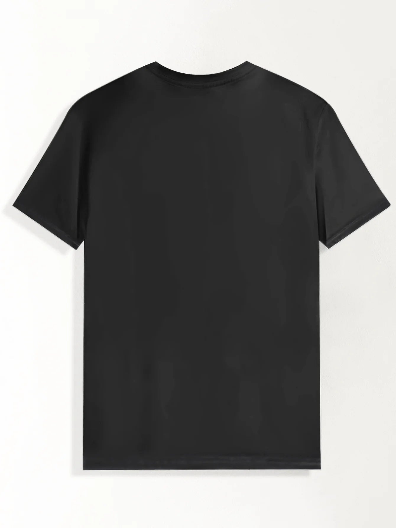 Men'S Casual "Machine Head" Graphic T-Shirt - Black Polyester, Round Neck, Summer Tee with Lion & Star Design