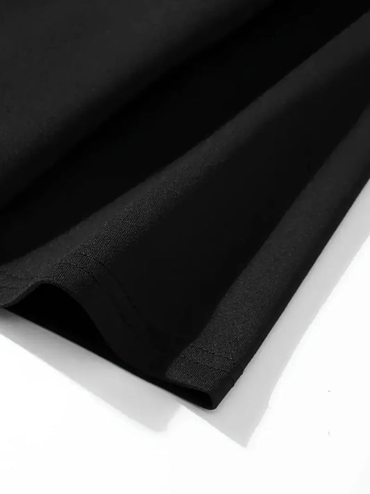 Classic Crew Neck Pure Cotton Relaxed Fit Printed T-Shirt for Men-Soft, Breathable, And Comfortable for Weekend