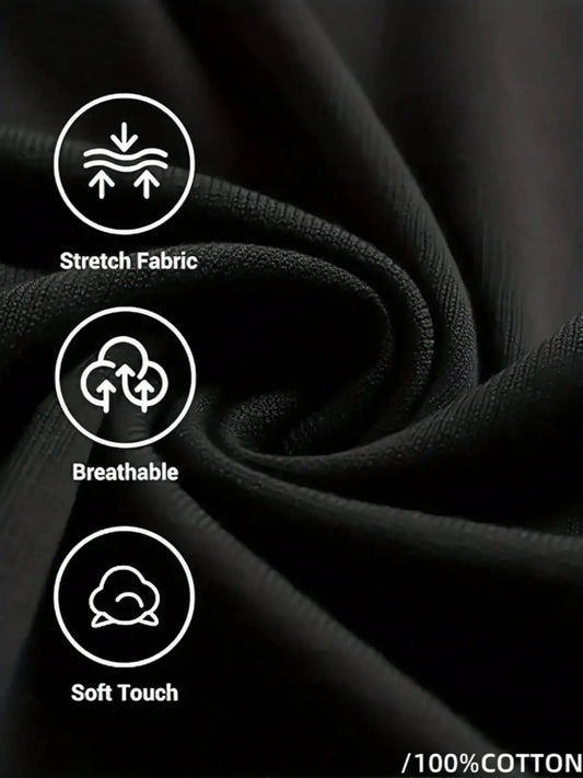 Funny Graphic T-Shirt - 100% Cotton, Sarcasm Humor, Breathable & Wrinkle-Resistant, Round Neck, Black, S