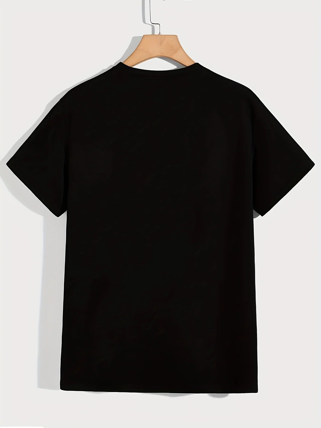 1pc Women's Black Casual Short Sleeve T-Shirt with Vibrant Bingo Ball & Letter Graphic Print, Round Neck,