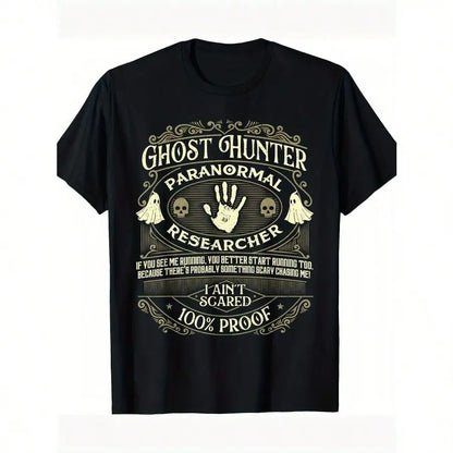 Ghost Hunter - Ghost Hunting Halloween Paranormal Activity T-Shirt220g