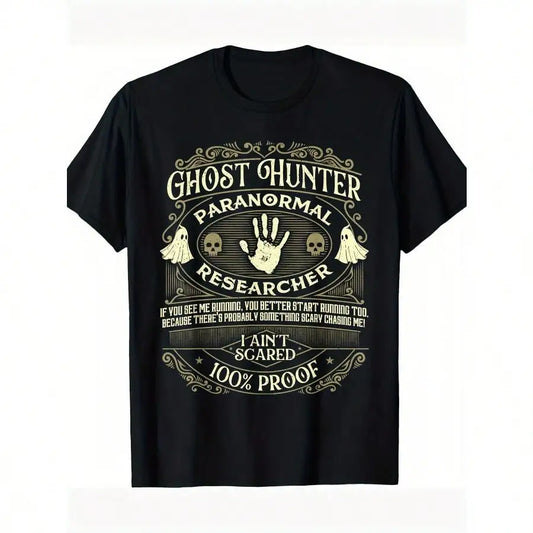 Ghost Hunter - Ghost Hunting Halloween Paranormal Activity T-Shirt220g
