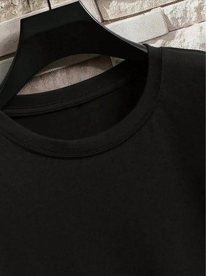 I Love Passionate Criminal Pattern Printed T-Shirt- 100% Cotton Round Neck Top- Casual Comfortable Kn