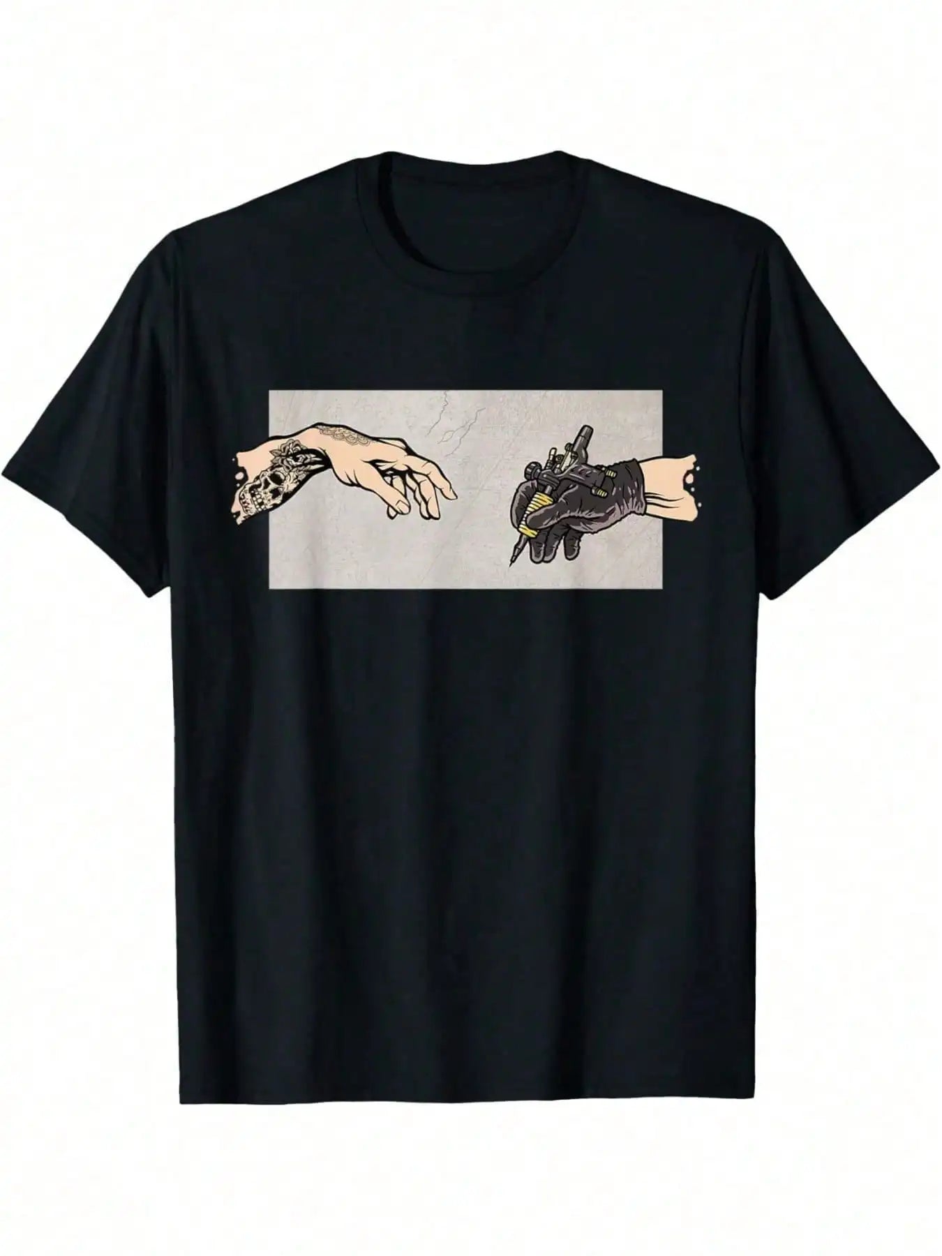 [Tattoo|Funny] Super Soft, Breathable, Moisture Absorbent Tattoo Gun Tattoo Artist Funny Tattoo T-Shirt |