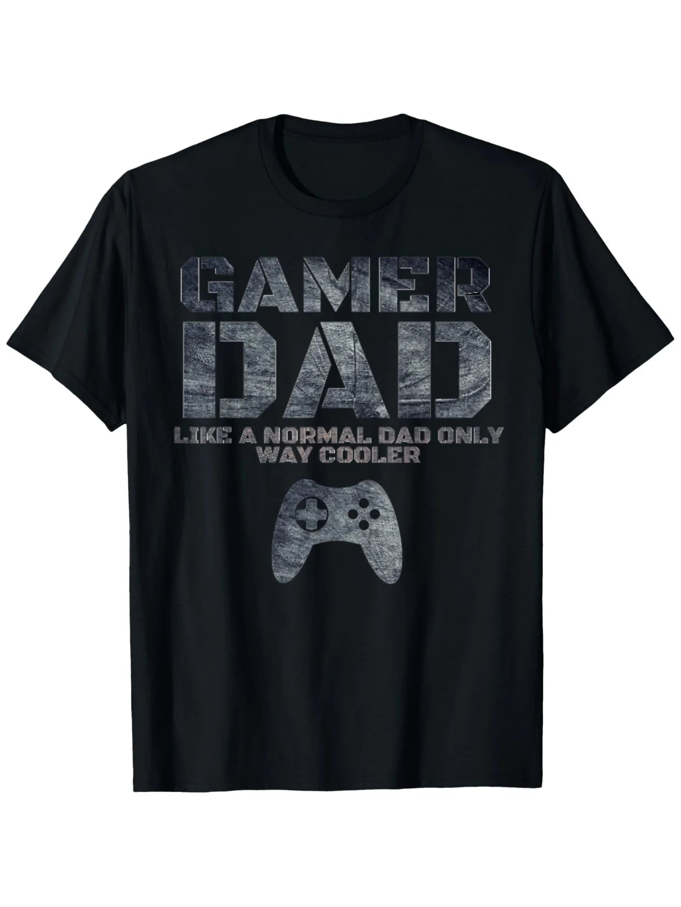 [Funny Dad T-Shirt] 100% Cotton Funny Father Dad Daddy Husband Gamer T-Shirt | Round Neck Street Casual Short Sleeve | S-XXXL