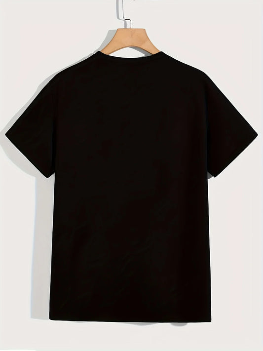 One Eyed Willy's Salty Pirate Crew Graphic Tee - Men's Casual Cotton T-Shirt with Skull & Crossbones Design, Black