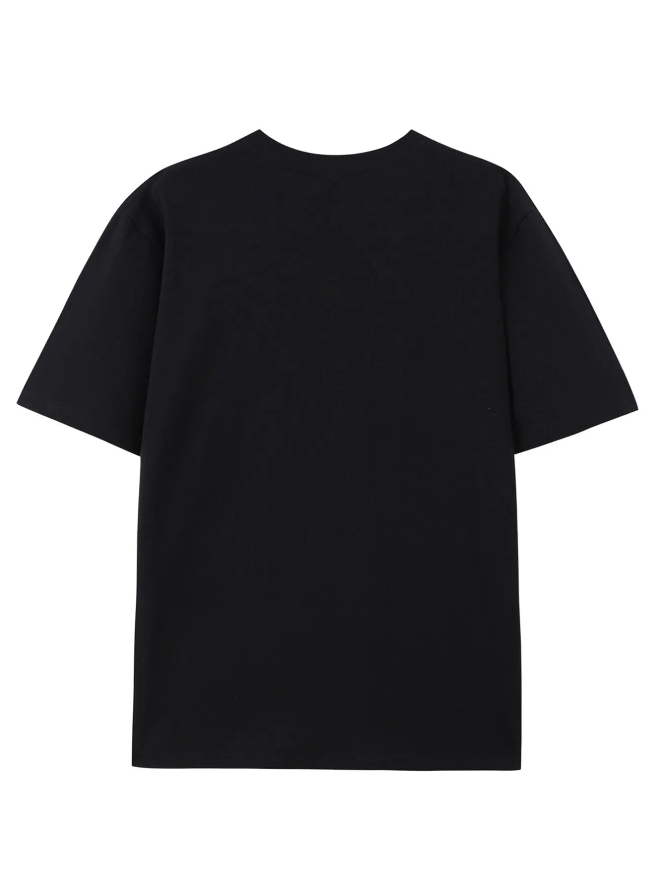 Men's 180G Pure Cotton Music Switch Graphic T-Shirt - Black Short Sleeve Crew Neck Tee with "MUSIC ON" Print, Breathable
