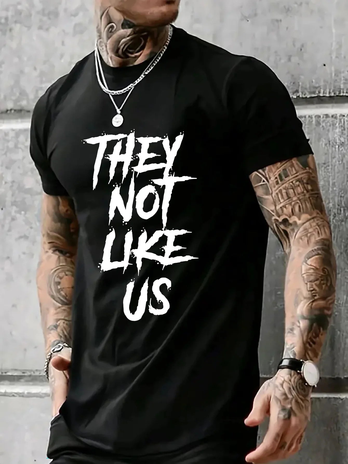180G Pure Cotton Single-Sided Printed Round Neck Short Sleeve T-Shirt, 1pc Casual Summer T-Shirt